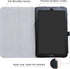 Mama Mouth Black Leather Folio Case for LG G Pad X2 8.0 Plus/Sprint G Pad F2 8.0 – 2-Folding Stand Cover