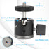 UTEBIT C-Clamp with Mini Ball Head, Desk Clamps Set Aluminum with 1/4 Thread Hole, C-Clamp Mount 360 Degree Rotation