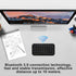 Wireless Bluetooth Keyboard, Ultra Slim Silent Mini Rechargeable Portable Pocket Keyboard, Travel Size Handheld 49 Keys