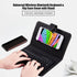 VBESTLIFE Bluetooth Keyboard Sleeve, Universal Sleeve with Stand for 4.5''-6.8'' Cellphones (Black)