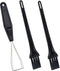Keycap Puller, Stainless Steel Keycap Removal Tool with 2 Pcs Keyboard Cleaning Brush for Mechanical Keyboards