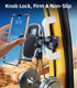 DICMKY A Pillar Grab Handle Phone Mount, Handle Bar Phone Holder for Semi Truck Drivers, Universal Cell Phone Clip