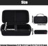 khanka Hard Travel Case for Fujifilm Instax Mini 99 Instant Film Camera, Case Only (Black)