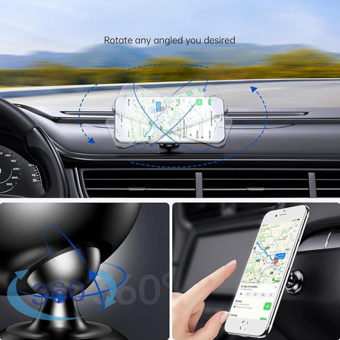 ?2-Pack? Magnetic Phone Holder for Car, Strong Magnet Car Mount Phone Holders, 360° Rotation for Your Car