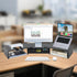 LEKETREE Dual Monitor Stand Riser with Drawer, Computer Stand for Desk, Workspace Desktop Stand, Desk Organizer