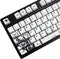 MOLGRIA Keycaps 110 Set Ink Panda for Full Sized Keyboard, Custom PBT OEM Profile with Japanese Font for Cherry MX