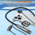 6.0 100 PlaytimeIPX7 Kinobo Neckband Bluetooth Headphones, Bluetooth Hours Sports Waterproof Earbuds with Microphone