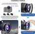 30mm to 52mm Camera Lens Adapter - 30mm to 52mm Filter Step Up Ring, Compatible with All 52mm Filter Accessories