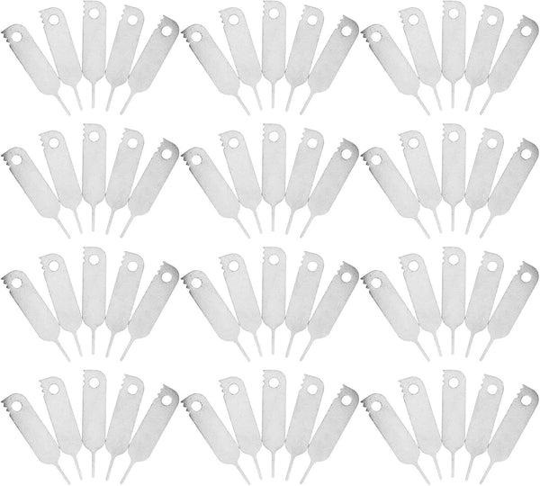 KALLORY 400pcs Sim Card Eject Pins and Mobile Phone Card Removal Tools