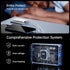 BUDI 17W Extra Slim Portable Wall Charger / 2-Port USB-A Wall Charger / Convenient Travel Accessories for iPad, iPhone