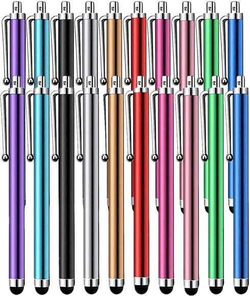 Stylus Pens for Touch Screens, SLKIJDHFB 20 Pack Universal Capacitive Pens for iPad, Tablets, Samsung Galaxy