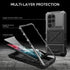 Samsung S23 Ultra Heavy Duty Armor Defender Case, Black, with Built-in Gorilla Glass, Rugged Military-Grade Protection