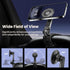 JunDa 360-Degree Universal Rotating Car Phone Holder, Multifunctional Dashboard Phone Mount with Clip for All