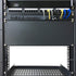JINGCHENGMEI 2 Pack-1U 19-inch 19" (BF01UAB2PC) Brush Panel Rack Mount Disassembled Cable Management Panel with Brush