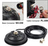 YNIBST 4.5 Inch SO239 Mount,16.4 ft.RG-58 PL-259,for Mobile Magnetic Antenna Cable with HF VHF UHF Mobile Ham Radio