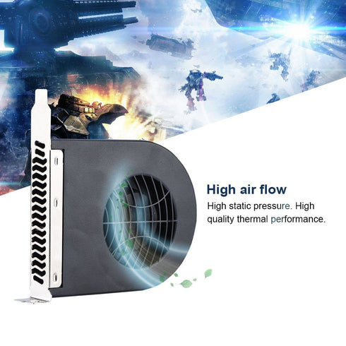 Cooling Fan for Video Cards - Mini System PCI Slot Blower CPU Case DC Cooling Fan