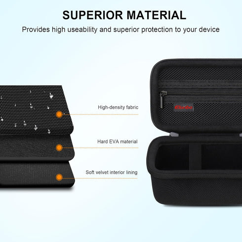 Elonbo Carrying Case for Canon PowerShot SX740/SX730/SX720/SX620 Digital Camera, 4K Video Camera Travel Storage Cover