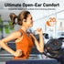 OpenComfy CF201 Wireless Running Headphones | Bluetooth | Open-Ear Headphones | 4-in-1 Advantage: Superior Sound,