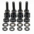 M8 Wall Mount Screws, Compatible with Samsung 11-13mm Installations, Complete Kit with Screws, Black Plated