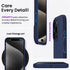 ORNARTO iPhone 15 Pro Max Case 6.7", Slim Liquid Silicone Shockproof Protective Phone Case with Anti-Scratch Microfiber