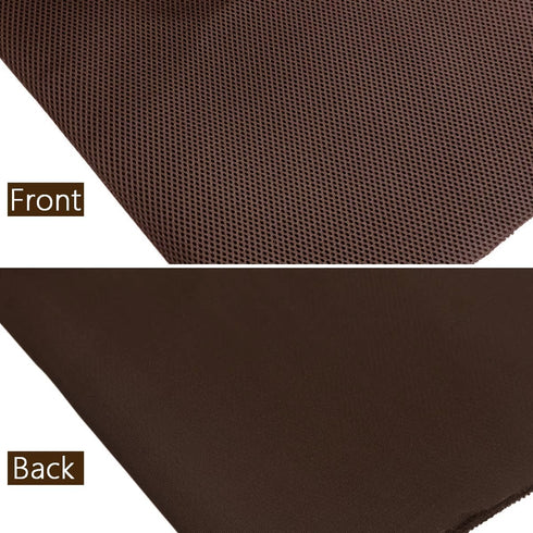 Speaker Grill Cloth Stereo Mesh Fabric for Repair, Brown - 55 x 20 in / 140 x 50 cm
