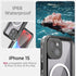 Miimall Waterproof iPhone 15 Case, Built-in Screen Protector, Full-Body Rugged Shockproof Dustproof Magnetic Case