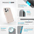 Speck 15 6.1 Inch Presidio2 iPhone Pro Case - Drop Protection, Grip - Scratch Resistant, Soft Touch, Phone Case - Grip