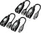SNLLMZI USB Over Cat6, RJ45 Extender Over Cat5/Cat5e/Cat6/Cat7/Cat8 Cable Connector Adapter, 2 Pairs