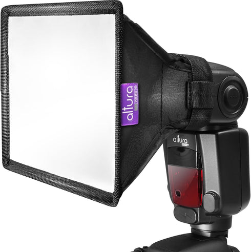 Altura Photo Flash Diffuser Light Softbox 6x5 - Universal, Collapsible with Storage Pouch for Speedlight