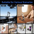 Tigowos 360Adjustable Vacuum Magnetic Phone Holder for Cars/Shower/ Mirror/Gyms/ Kitchen/Bathroom,[Detachable Phone
