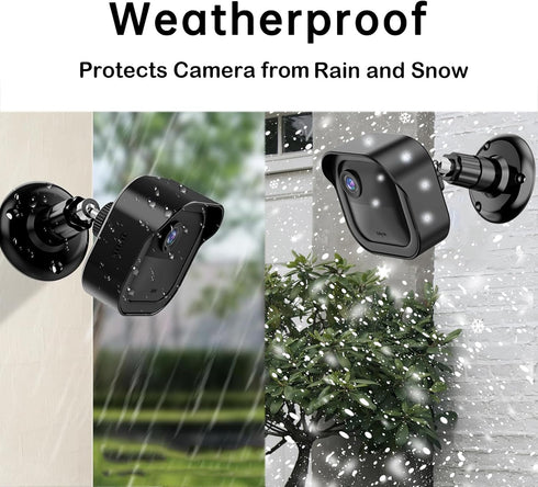 Wall Mount Bracket for Blink Outdoor 4 (4th Gen) & Blink Outdoor 3 (3rd Gen) Camera, Weatherproof Protective Cover -