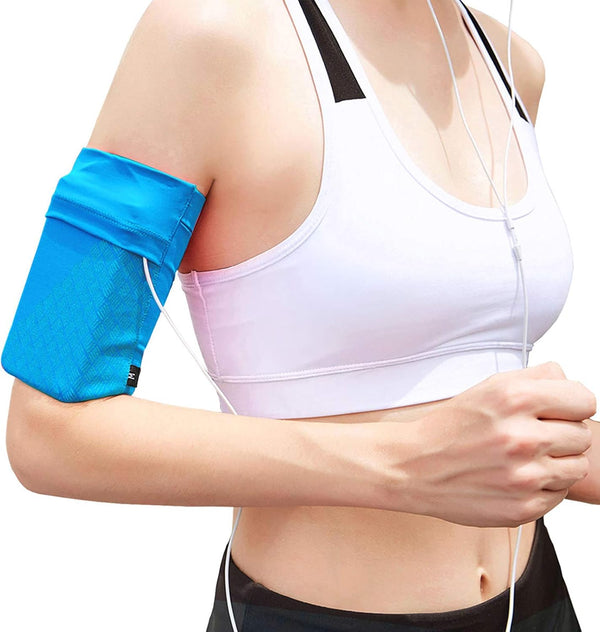 Universal Exercise Armband - Lightweight Running Phone Holder Sleeve, Fit iPhone X/8/7 Plus/7/6, Samsung Galaxy