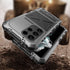 Samsung S23 Ultra Heavy Duty Armor Defender Case, Black, with Built-in Gorilla Glass, Rugged Military-Grade Protection