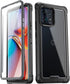 Poetic Guardian Case for Motorola Moto Edge Plus 5G 2023, Black, Full Body Hybrid, 20FT Mil-Grade Drop Tested, Screen