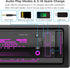 DOVOX USB/SD/AUX/MP3 2.1A Single Din Stereo Marine Radio: Bluetooth Car Audio Receivers with Digital LCD Display | FM