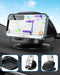 Phone Mount for Car - 360° Rotatable Dashboard Holder for Cell Phones, Washable Reusable for iPhone Samsung Smartphones