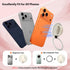 Kovesayi Upgraded Magnetic Phone Grip&Phone Stand, Liquid Silicone Soft and Portable Phone Ring, Removable Finger Loop