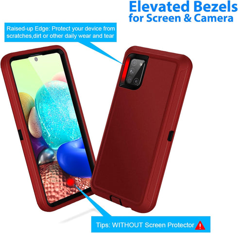 Jelanry for Samsung A71 5G Case, Heavy Duty Protective Shell, Shockproof Sports Anti-Scratches Cover for Samsung Galaxy