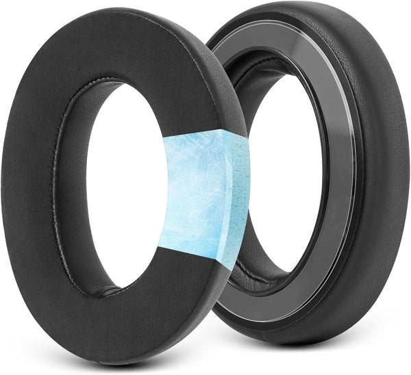 Earpads for Sennheiser HD650/HD600/HD660S/HD545/HD525/HD535 Headphones, Velour Ear Pads Replacement with Cooling-Gel