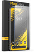 magglass Matte Screen Protector for Samsung Galaxy S24, Anti Glare Tempered Glass with Easy Applicator (S24)