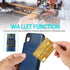 iPhone XR Wallet Case with Credit Card Holder, PU Leather Wallet Case for iPhone XR 6.1 inch (Blue)