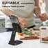 DEERLAMN 16/15/14/13/12/11 Cell Phone Stand for Desk, Height Adjustable Cell Phone Holder Portable Desktop Stand