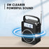 Portable AM FM Digital Radio with Bluetooth, Rechargeable, Loud Speaker, Best Reception for Home Outdoor, Black
