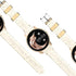 TOOBUR Smart Watch Band, Lamshaw Soft Silicone Glitter Clear Sport Strap for IDW13 1.8" Smart Watch