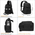 MOSISO Camera Sling Bag, Tactical Crossbody Bag Case with Tripod Holder for Canon/Nikon/Sony