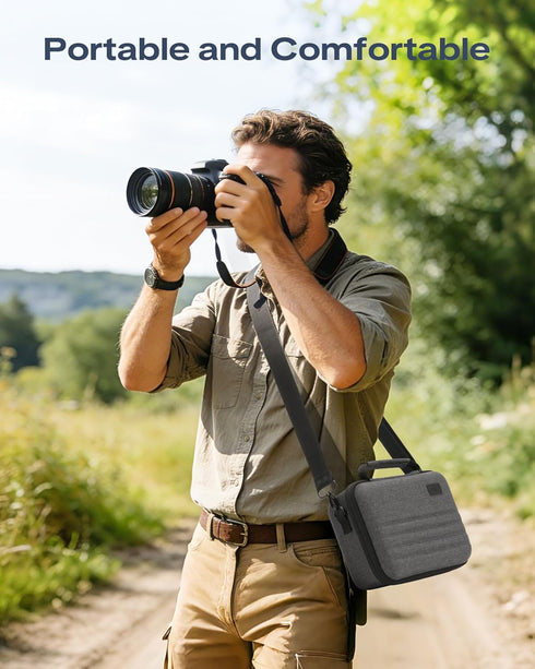 T7/R50/R100/R6 7 a6400 6 2 SQERO Camera Case for Canon EOS Rebel Mark II/Sony Alpha IV/Alpha DSLR SLR Mirrorless