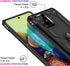 LUMARKE Galaxy A71 5G Case with Screen Protector, Military Grade Protective Phone Cover with Magnetic Ring Kickstand,