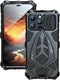 Protective Case for iPhone 15 Pro Cover Heavy Duty Metal Aluminium Bumper Case with Camera and Screen Protector,