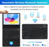 LAMA Slim Detachable Keyboard Case for iPad 10th Generation 10.9" 2022, Wireless Keyboard Case with Pencil Holder, Black