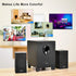 OROW S211 USB-Powered 2.1 Multimedia Speakers System with Subwoofer, 16W Computer Speakers for PC/PS4/TV